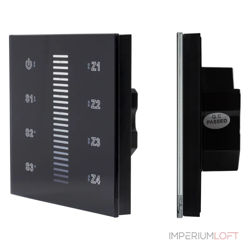 Arlight INTELLIGENT ARLIGHT Сенсорная панель DALI-901-11-ADDR-3SC-DIM-DT6-IN Black BUS INTELLIGENT IP20 037189