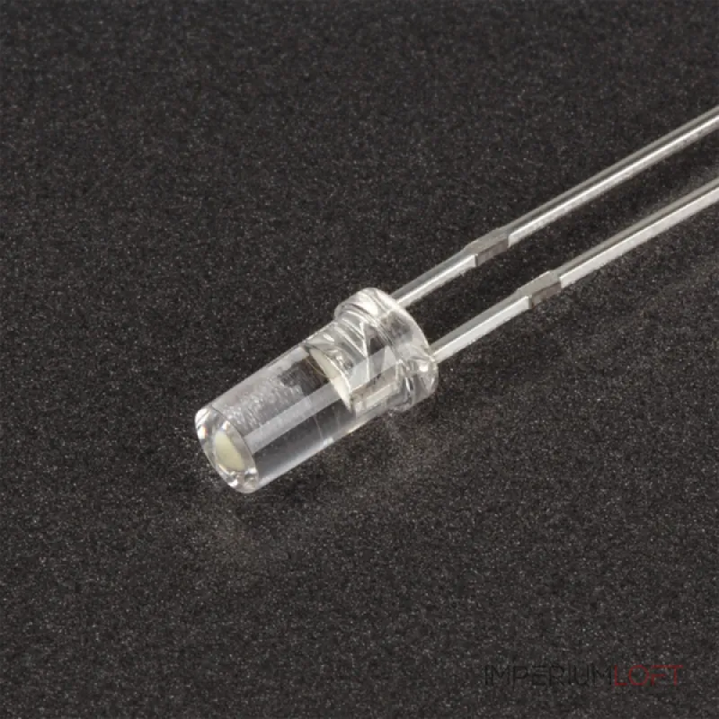 Arlight Светодиод ARL-3033UWC-2cd 3мм цилиндр 005500