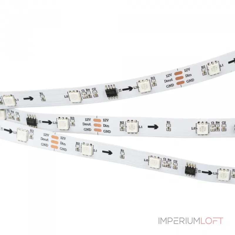 Arlight Лента SPI-B30-10mm 12В RGB-PX3 7.2В/м IP20 5060 5м IP20 026368(2) Arlight Лента SPI-B30-10mm 12В RGB-PX3 7.2В/м IP20 5060 5м IP20 026368(2)