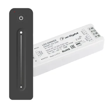 Arlight Диммер SMART-DIM-SET-LINE 12-24В 1x8A ПДУ 2.4G IP20 034794 Arlight Диммер SMART-DIM-SET-LINE 12-24В 1x8A ПДУ 2.4G IP20 034794