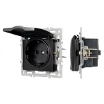 Arlight Механизм розетки влагозащищённый SCT-MCP-PL-BK 250В 16A 043746