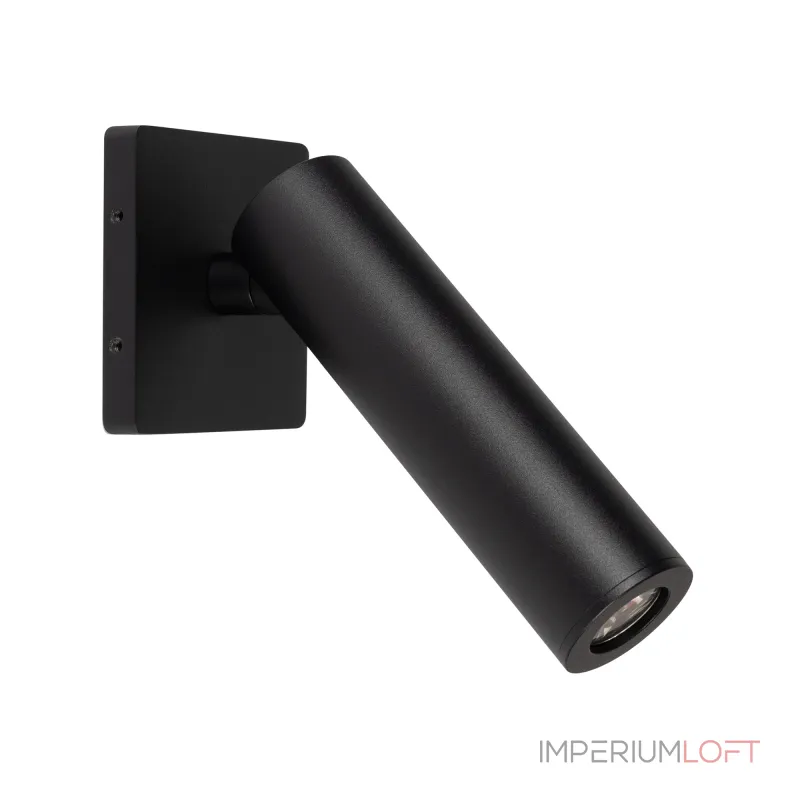 Arlight Светильник SP-READER-NB-S60x60-3Вт Warm3000 BK 20 deg 230В IP20 052946