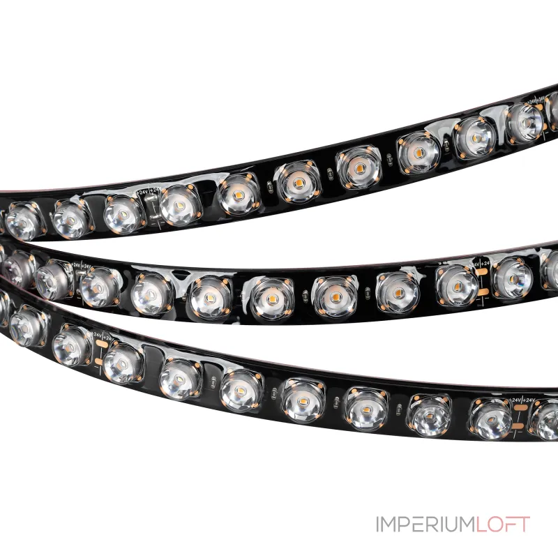 Arlight Лента герметичная FLT-PS-A42-BLACK-23mm 24В Warm3000 21 В/м IP67 15deg 5м 049300