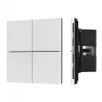 Arlight INTELLIGENT ARLIGHT Кнопочная панель KNX-304-23-IN White BUS Frameless IARL IP20 038365