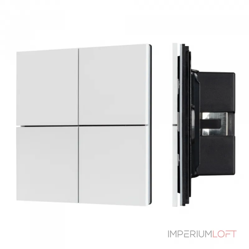 Arlight INTELLIGENT ARLIGHT Кнопочная панель KNX-304-23-IN White BUS Frameless IARL IP20 038365 Arlight INTELLIGENT ARLIGHT Кнопочная панель KNX-304-23-IN White BUS Frameless IARL IP20 038365