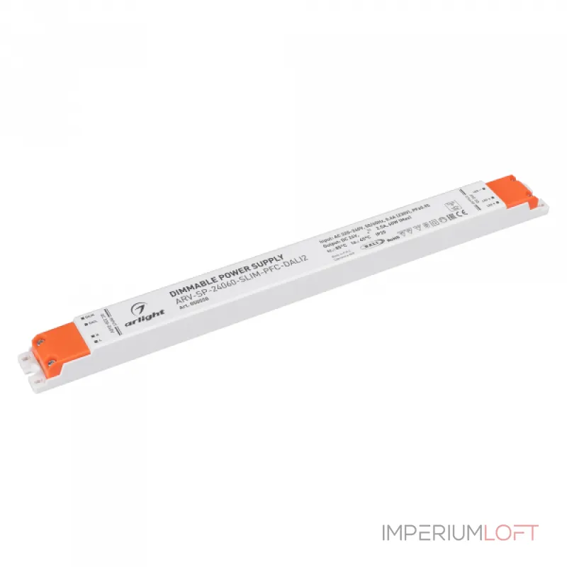 Блок питания ARV-SP-24060-SLIM-PFC-DALI2 24В 2.5A 60Вт Arlight IP20 050558