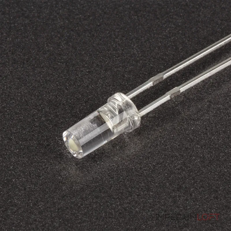 Arlight Светодиод ARL-3033UWC-2cd 3мм цилиндр 005500