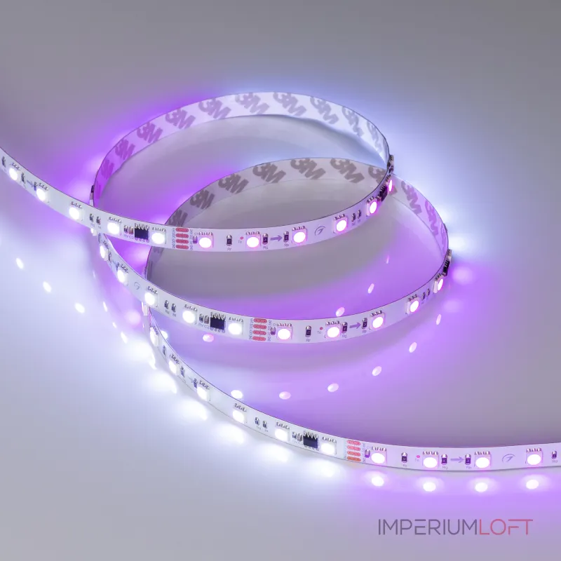 Arlight Лента SPI-B60-10mm 24В RGB-PX6-RAM 15 В/м IP20 5060 5м 033447