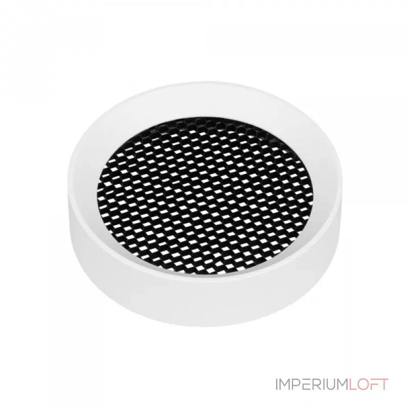 Фильтр сетчатый с посадочным кольцом LGD-HONEYCOMB-RING-R85 WH Arlight Металл 046765