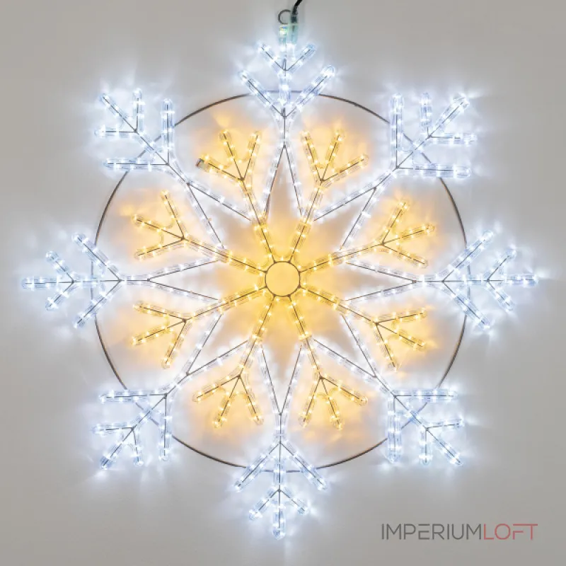 Arlight Фигура ARD-SNOWFLAKE-M12-900x900-720LED White/Warm 230В 43Вт Ardecoled IP65 034262