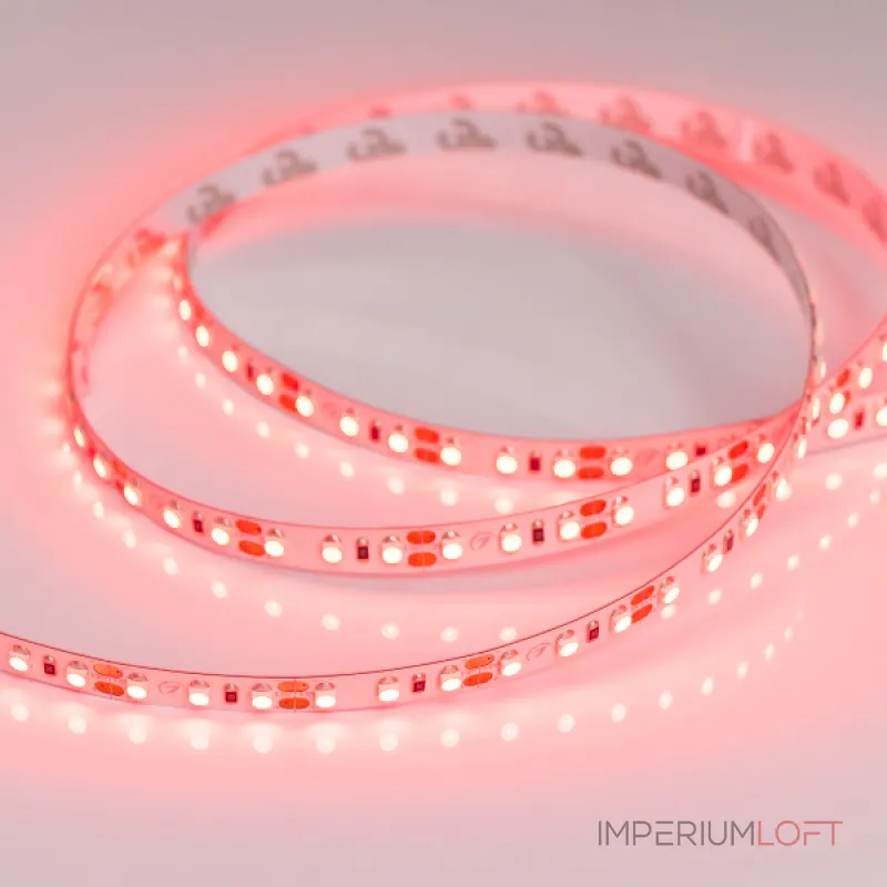 Arlight Лента RT-A120-8mm 12В Red 9.6 В/м IP20 2835 5м 9.6 Вт/м IP20 012329(2)