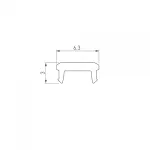 Arlight Экран SL-BEVEL-W21-2000 OPAL 043689