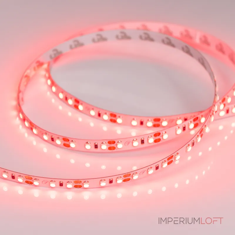 Arlight Лента RT-A120-8mm 12В Red 9.6 В/м IP20 2835 5м 9.6 Вт/м IP20 012329(2)