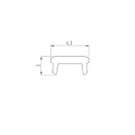 Arlight Экран SL-BEVEL-W21-2000 OPAL 043689