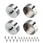 Заглушка WPH-FLEX-D40-360deg с отверстием Arlight Металл 045906