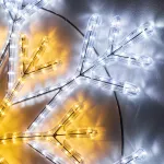 Arlight Фигура ARD-SNOWFLAKE-M12-900x900-720LED White/Warm 230В 43Вт Ardecoled IP65 034262