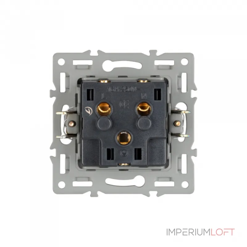 Arlight Механизм розетки влагозащищённый SCT-MCP-PL-BK 250В 16A 043746