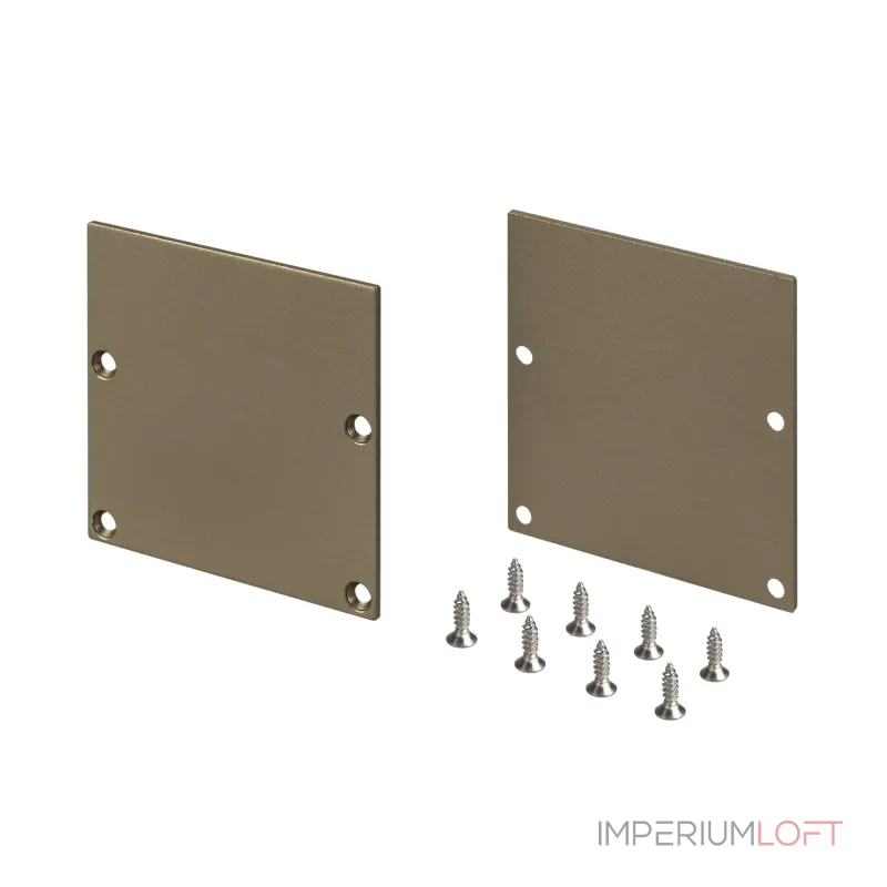 Arlight Заглушка SL-LINE-5050-LW OLIVE GREY глухая Металл 038653