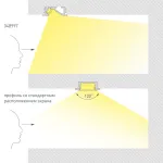 Профиль SL-BEVEL-W21-F-2000 ANOD BLACK Arlight Алюминий 048997