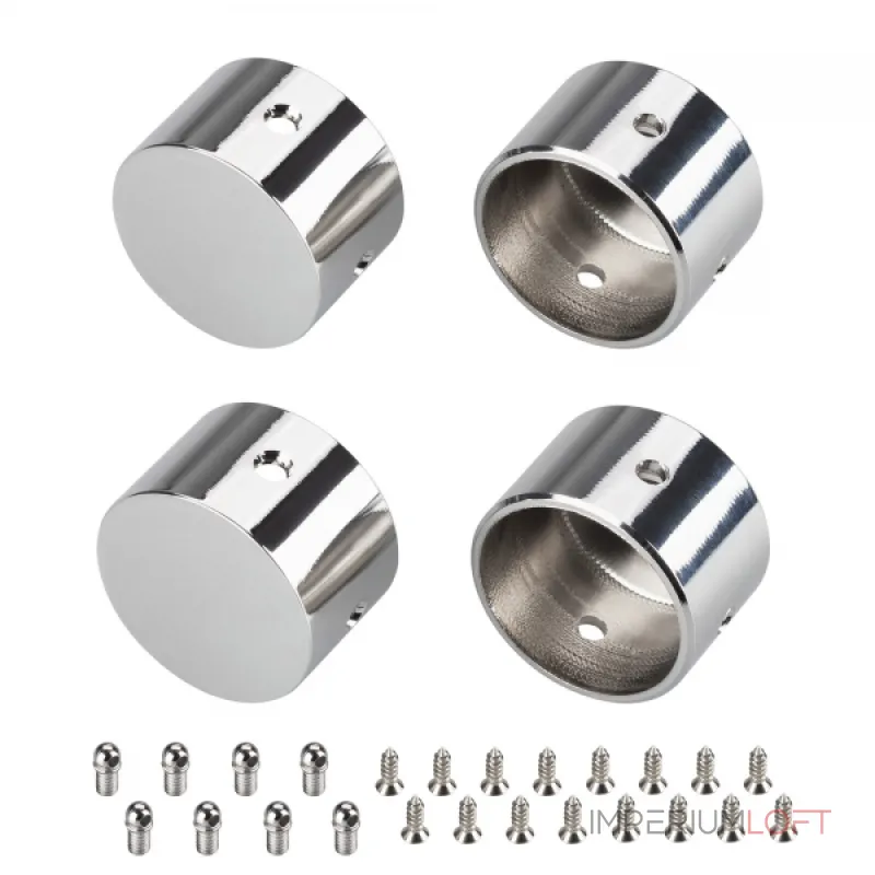 Заглушка WPH-FLEX-D22-360deg глухая Arlight Металл 046101