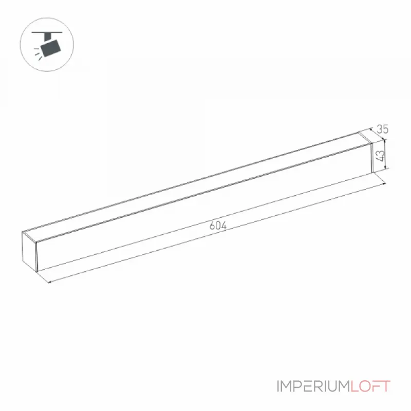 Arlight Светильник MAG-FLAT-45-L605-18Вт Day4000 BK 100 deg 24В DALI IP20 046583 Arlight Светильник MAG-FLAT-45-L605-18Вт Day4000 BK 100 deg 24В DALI IP20 046583