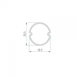Arlight Экран ARH-ROUND-D20-DUAL-2000 OPAL 039253