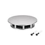 Крепление MOONLIGHT-BASE-ROUND-D18-S Silver Arlight Металл 046084