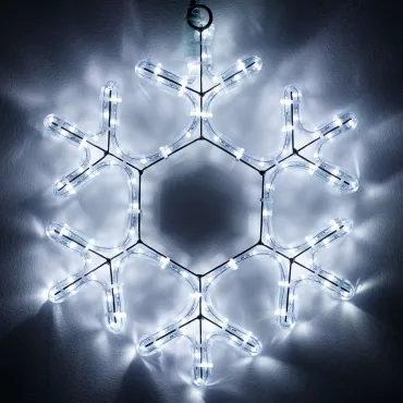 Arlight Фигура ARD-SNOWFLAKE-M7-450x375-126LED White 230В 7.5Вт Ardecoled IP65 034249