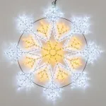 Arlight Фигура ARD-SNOWFLAKE-M12-900x900-720LED White/Warm 230В 43Вт Ardecoled IP65 034262