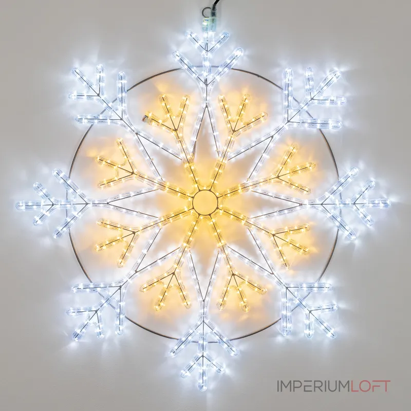 Arlight Фигура ARD-SNOWFLAKE-M12-900x900-720LED White/Warm 230В 43Вт Ardecoled IP65 034262