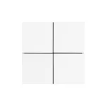 Arlight INTELLIGENT ARLIGHT Кнопочная панель KNX-304-23-IN White BUS Frameless IARL IP20 038365