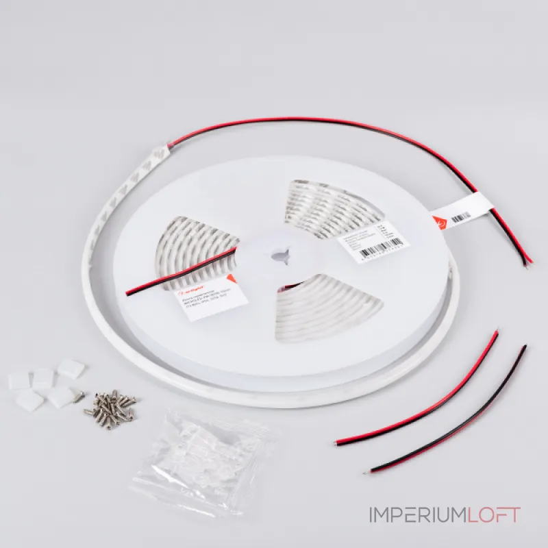 Лента герметичная MICROLED-PW-M288-10mm 24В Warm3000 12 В/м IP66 2216 5м Arlight 046752