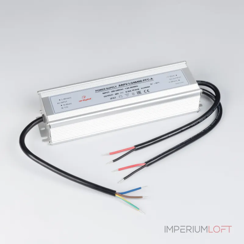 Arlight Блок питания ARPV-LG48400-PFC-A 48В 8.3A 400Вт IP67 045484 Arlight Блок питания ARPV-LG48400-PFC-A 48В 8.3A 400Вт IP67 045484