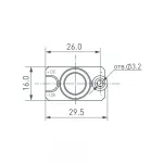 Arlight Модуль герметичный ARL-ORION-R05-12В Cool 2835 1 LED Закрытый 026532
