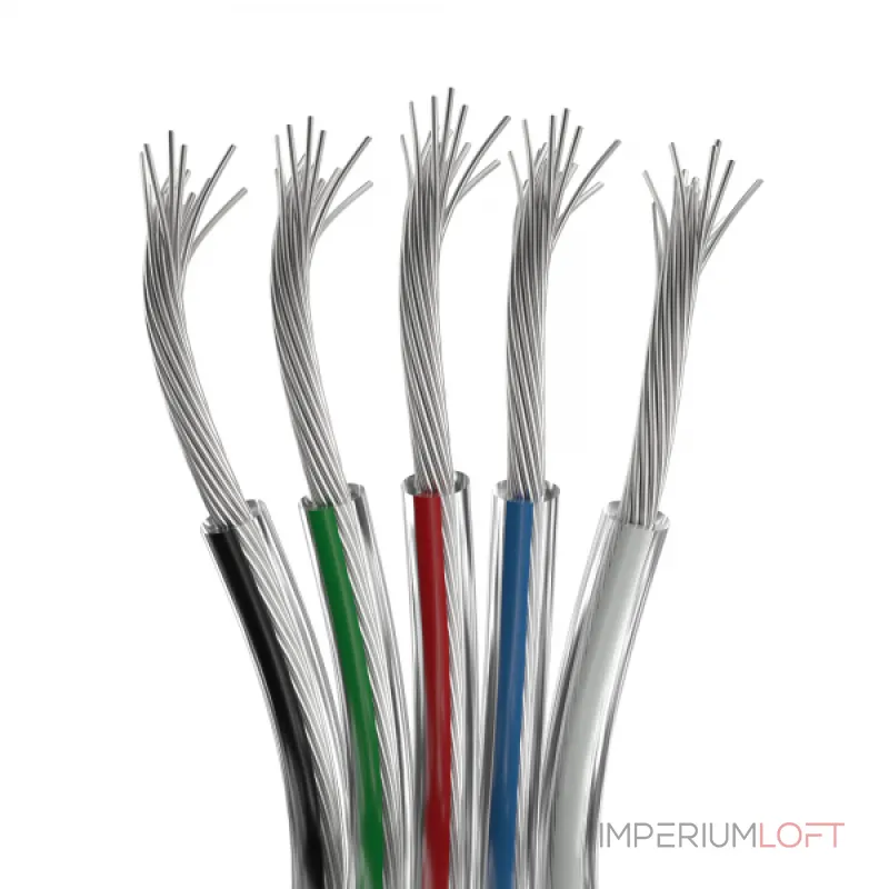 Arlight Шлейф питания ARL-20AWG-CLEAR-5-CU 034966