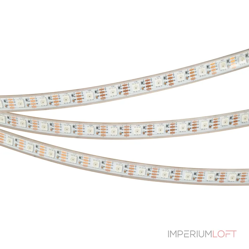 Лента герметичная SPI-P-B60-12mm 12В RGB-PX1-BPT 8 В/м IP66 5060 5м Arlight 041615(1)