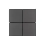 Arlight INTELLIGENT ARLIGHT Кнопочная панель KNX-304-23-IN Black BUS Frameless IARL IP20 039663