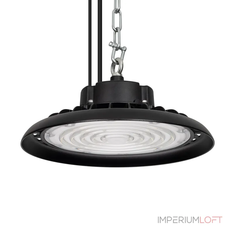 Светильник SP-ARIVA-DIM-R300-150Вт White5000 BK 60 deg 230В 0-10В Arlight IP65 052868 Светильник SP-ARIVA-DIM-R300-150Вт White5000 BK 60 deg 230В 0-10В Arlight IP65 052868
