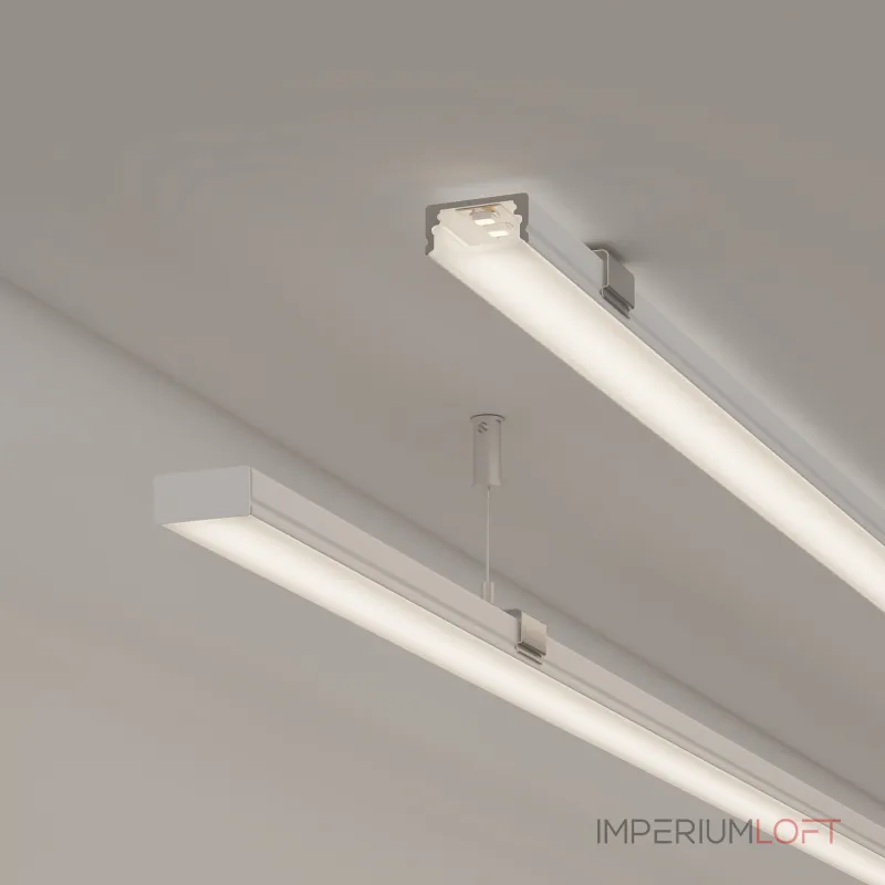 Arlight Профиль LINE-1708-2000 WHITE Алюминий 044234 Arlight Профиль LINE-1708-2000 WHITE Алюминий 044234