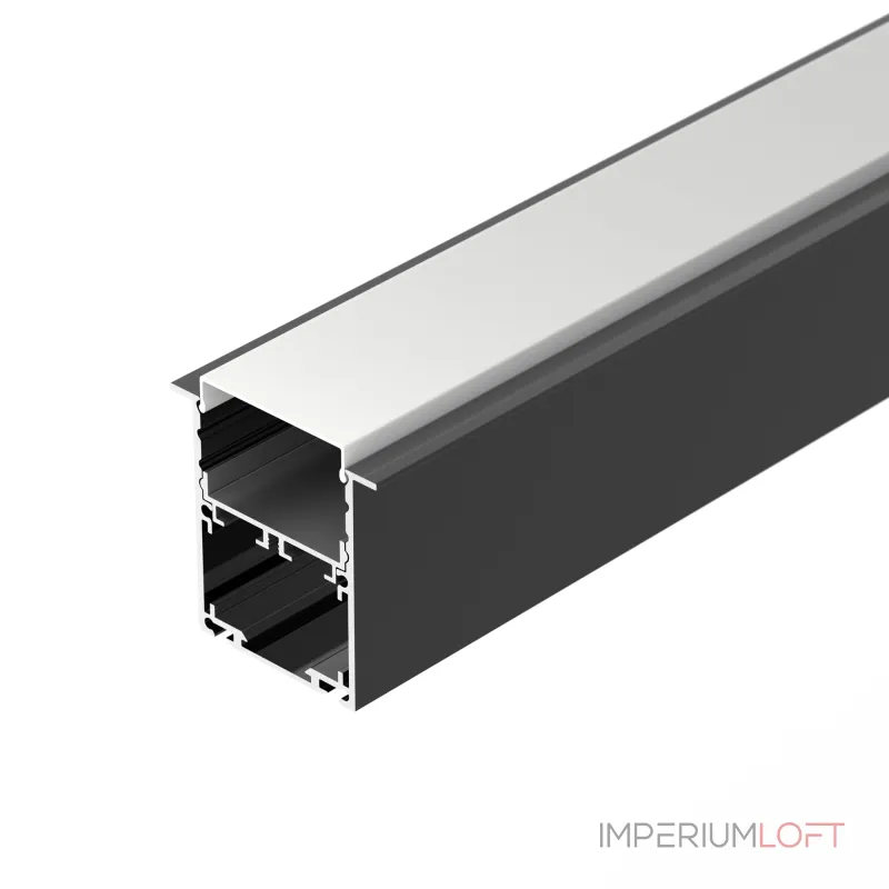 Профиль SL-LINIA52-3L-F-2000 ANOD BLACK Arlight Алюминий 044685