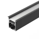 Профиль SL-LINIA52-3L-F-2000 ANOD BLACK Arlight Алюминий 044685