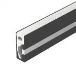 Силиконовый профиль WPH-FLEX-0616-SIDE-S9-5м BLACK Arlight Силикон 045788