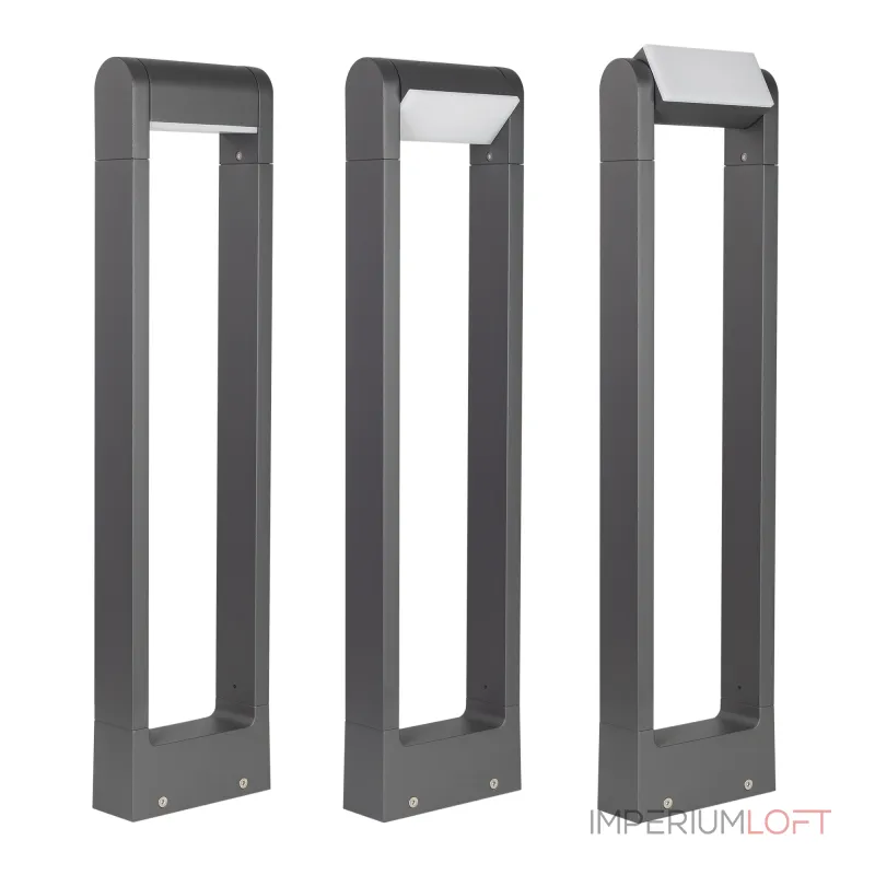 Arlight Светильник LGD-PATH-FRAME-ROTARY-H650-6Вт Warm3000 GR 111 deg 230В IP65 029436(1)