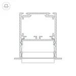 Профиль SL-LINIA52-3L-F-2000 ANOD Arlight Алюминий 044682