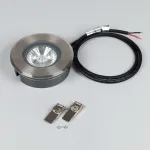 Arlight Светильник ART-GROUND-SLIM-R130-9Вт Warm3000 SL 30 deg 24В IP67 038165