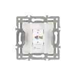 Arlight Механизм компьютерной розетки SCT-MPC1-PL-WH RJ-45 CAT6 045301