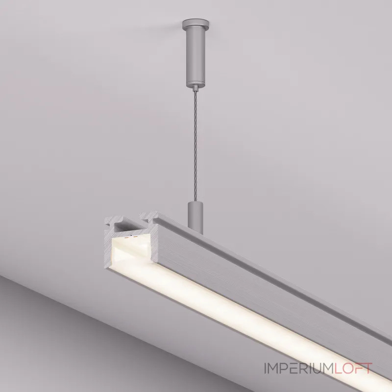 Arlight Профиль PIK-1010-2000 ANOD Алюминий 029089