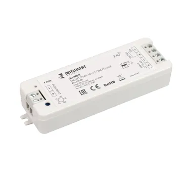 Arlight INTELLIGENT ARLIGHT Диммер SMART-PWM-101-72-DIM-PD-SUF 12-48В 1x8A SS 2.4G IARL IP20 038180 Arlight INTELLIGENT ARLIGHT Диммер SMART-PWM-101-72-DIM-PD-SUF 12-48В 1x8A SS 2.4G IARL IP20 038180