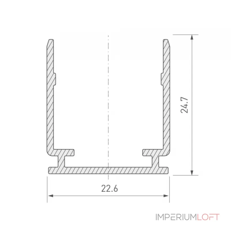 Arlight Профиль MOONLIGHT-TOP-20x20-1000 Алюминий 047180 Arlight Профиль MOONLIGHT-TOP-20x20-1000 Алюминий 047180