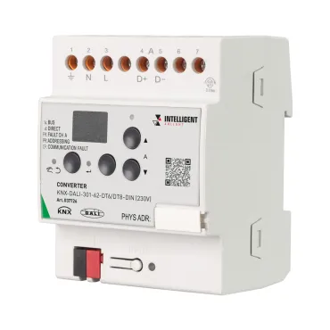 Arlight INTELLIGENT ARLIGHT Конвертер KNX-DALI-301-62-DT6/DT8-DIN 230В IARL IP20 037726 Arlight INTELLIGENT ARLIGHT Конвертер KNX-DALI-301-62-DT6/DT8-DIN 230В IARL IP20 037726